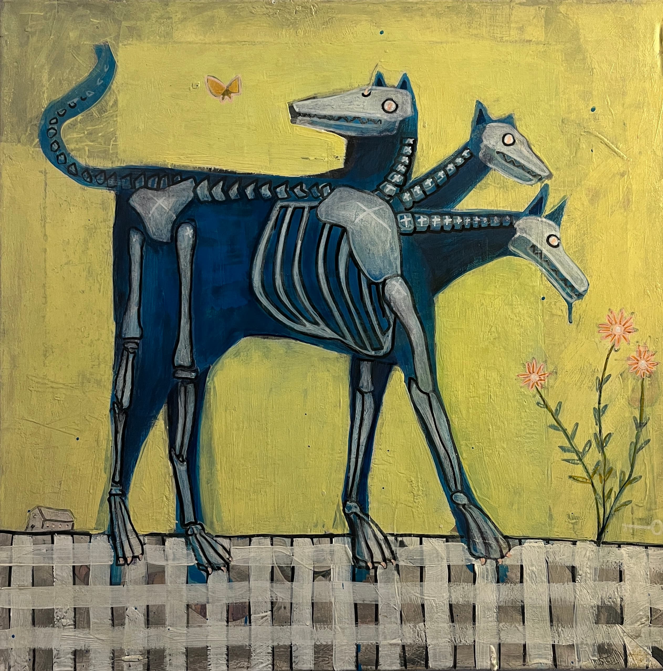 Print titled a hungry fellow by rabentinte
